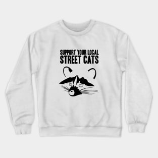 Street Cats Crewneck Sweatshirt